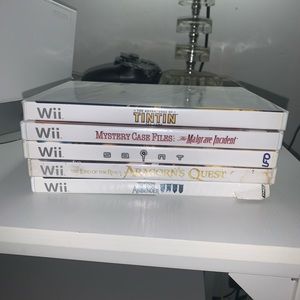 Wii Games Bundle Lot of 5